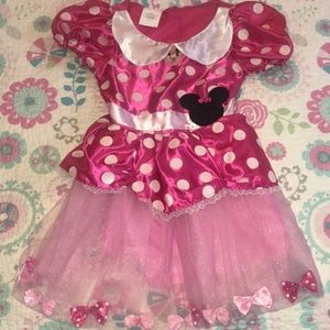 Disney Minnie Mouse Tulle Dress Halloween Costume sz 4 - 6